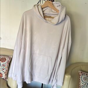 All Saints Soft Cream Hoodie
